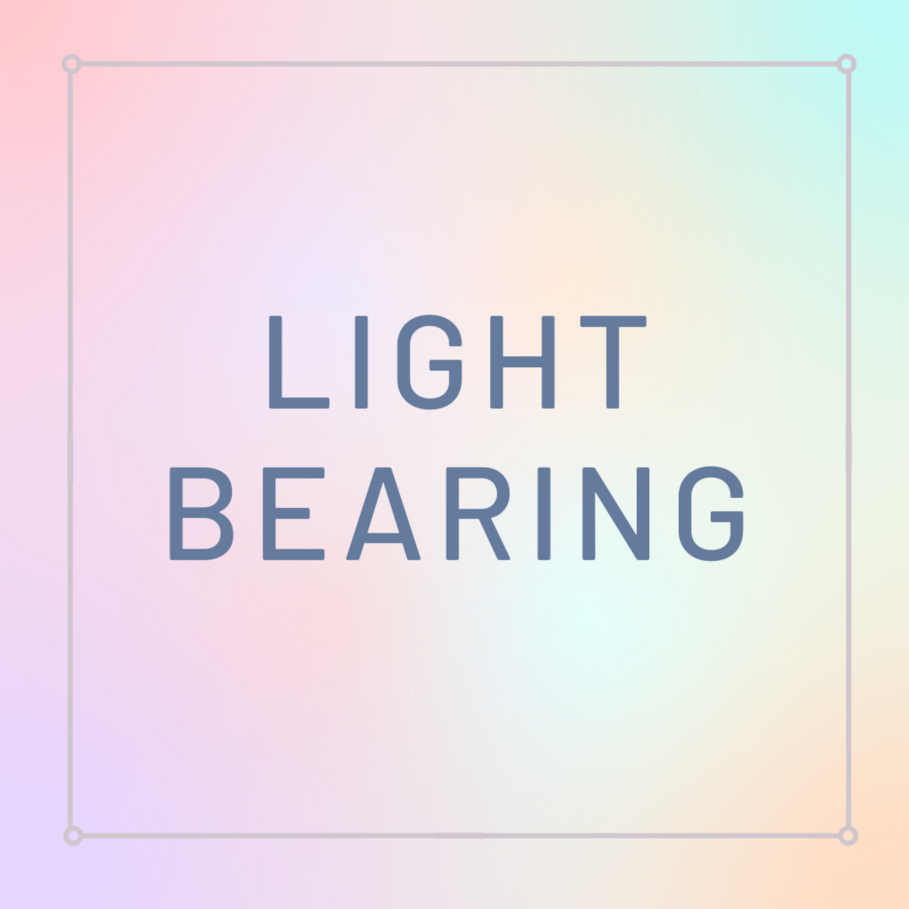 Light Bearing